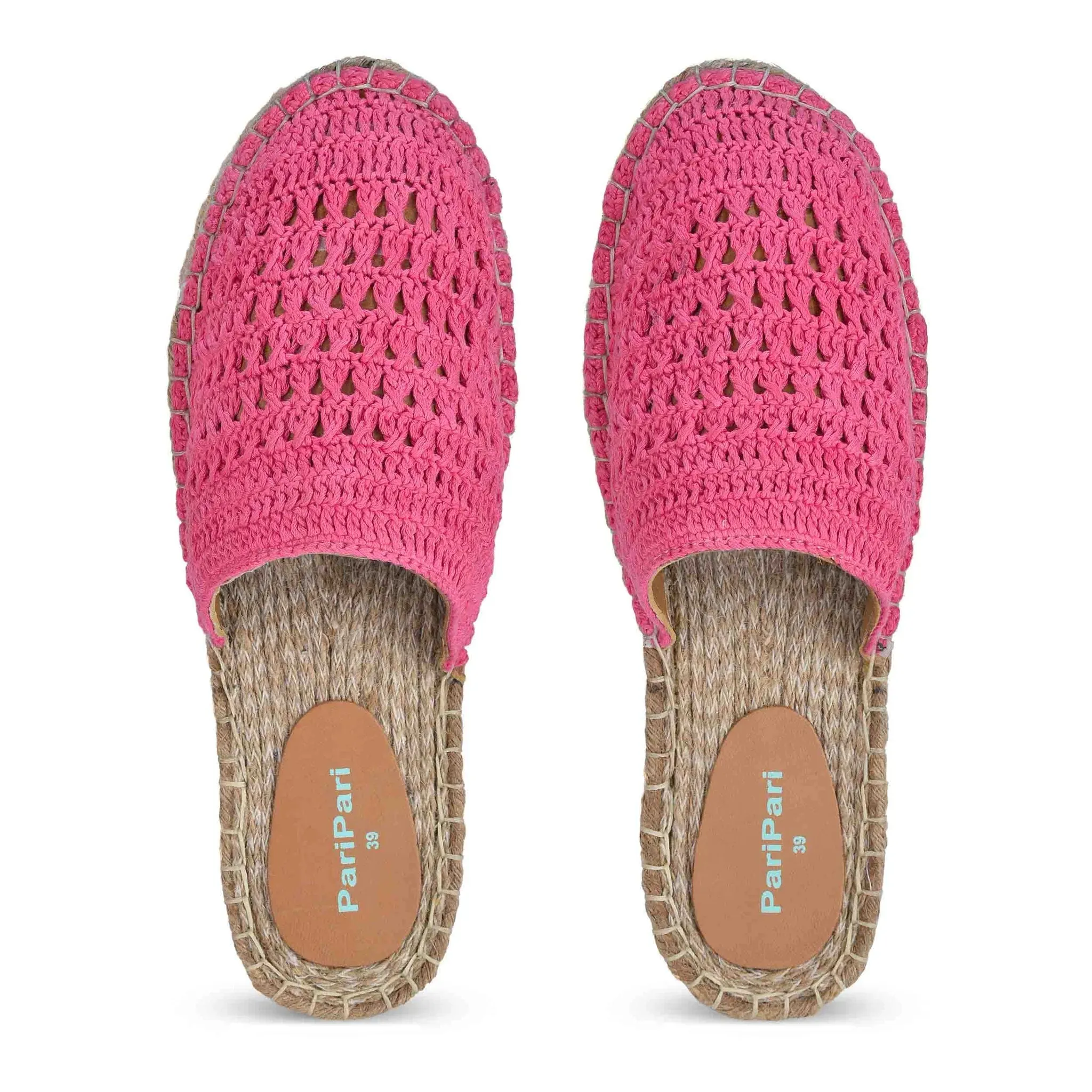 Croshia Pink Espadrilles Platform