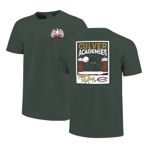 Culver Holiday Short Sleeve Comfort Tee - Spruce Green