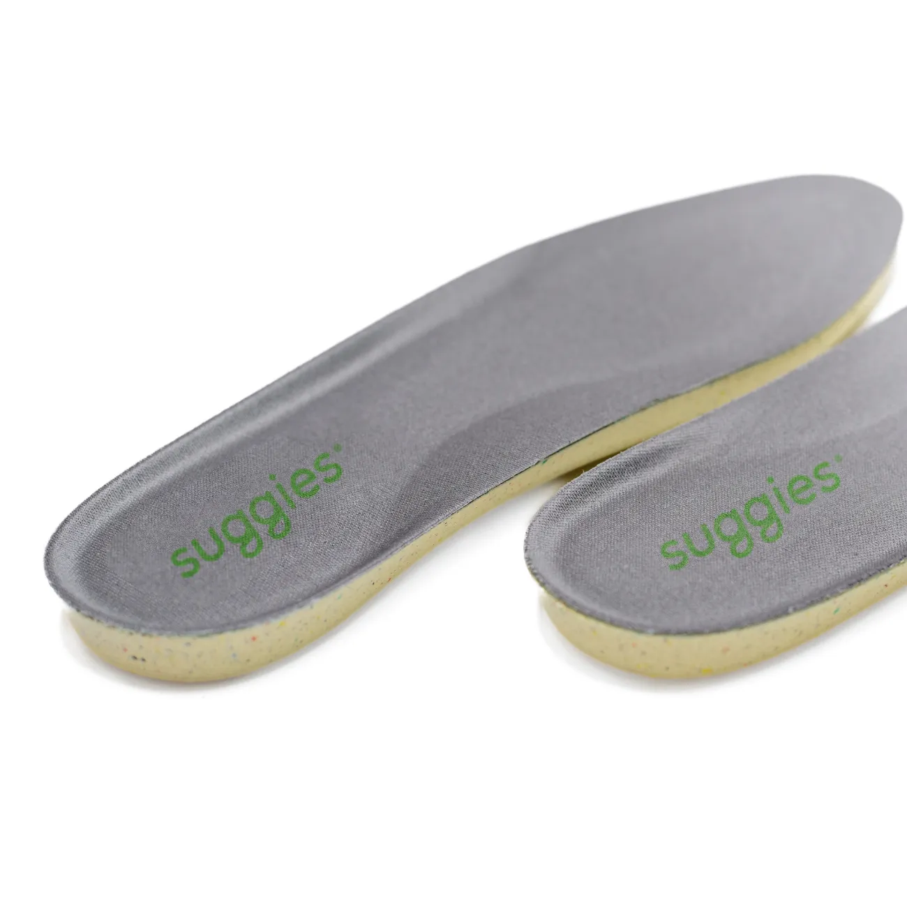 CUSHY Women's white leather flats