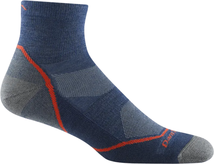 Darn Tough Men's Light Hiker Quarter Lightweight Hiking Sock