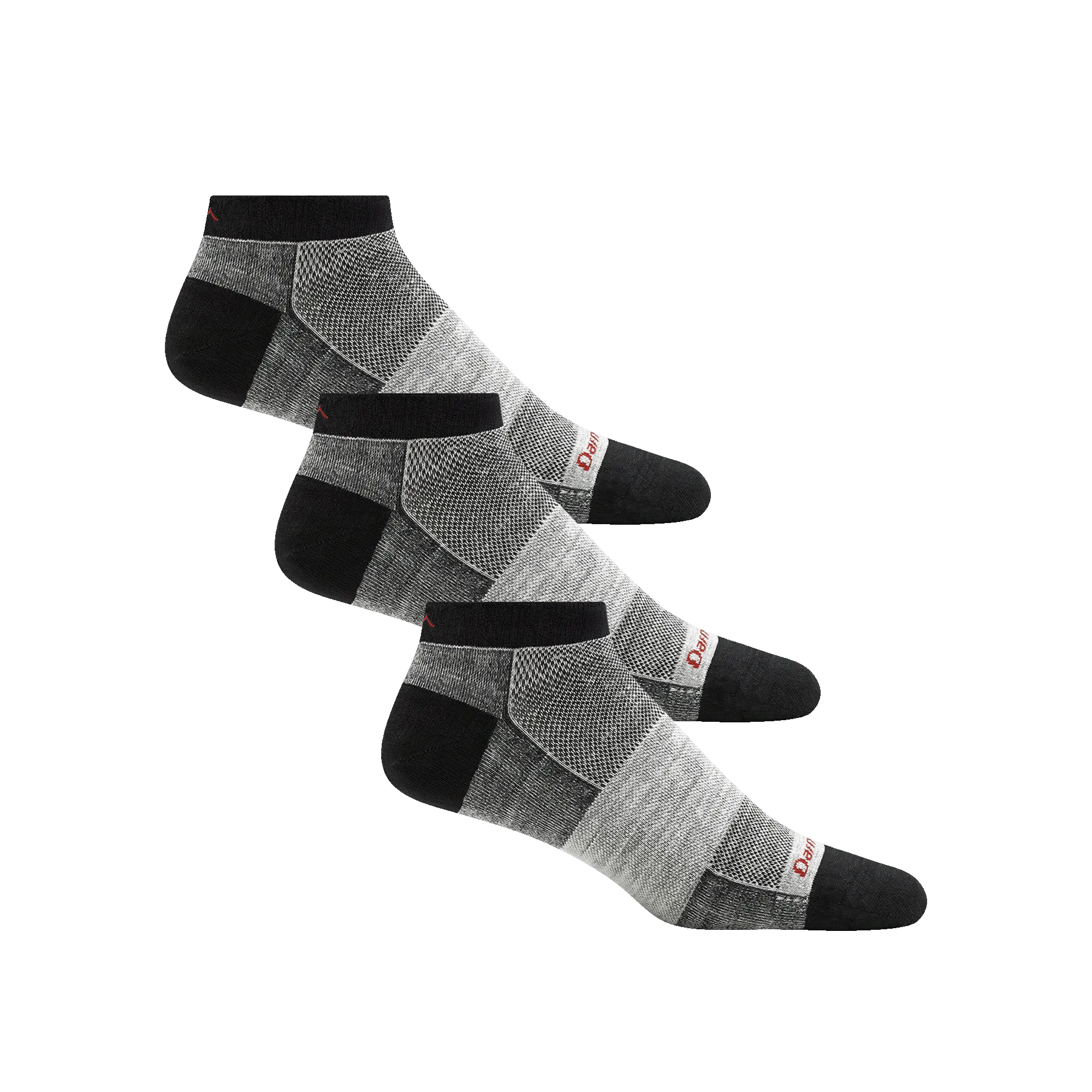 Darn Tough Mens No Show Lightweight Running Sock 3-Pack