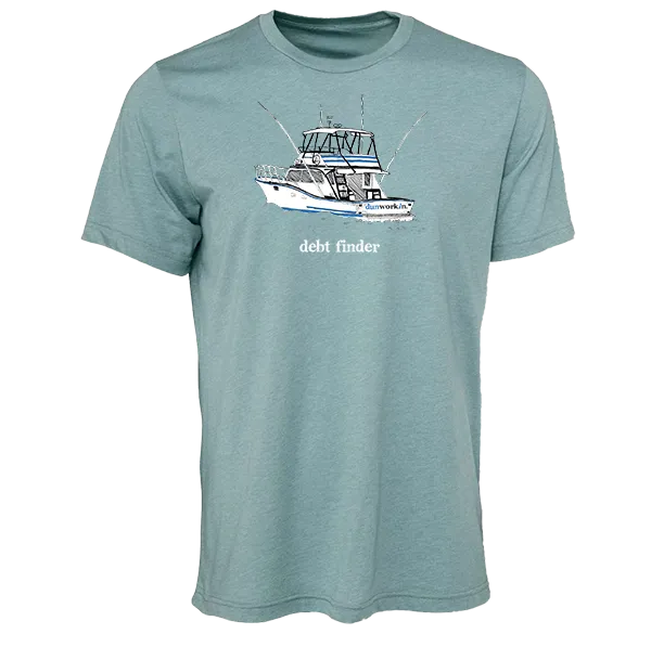 Debt Finder Unisex Lightweight Cotton/Poly Blend SS Tee