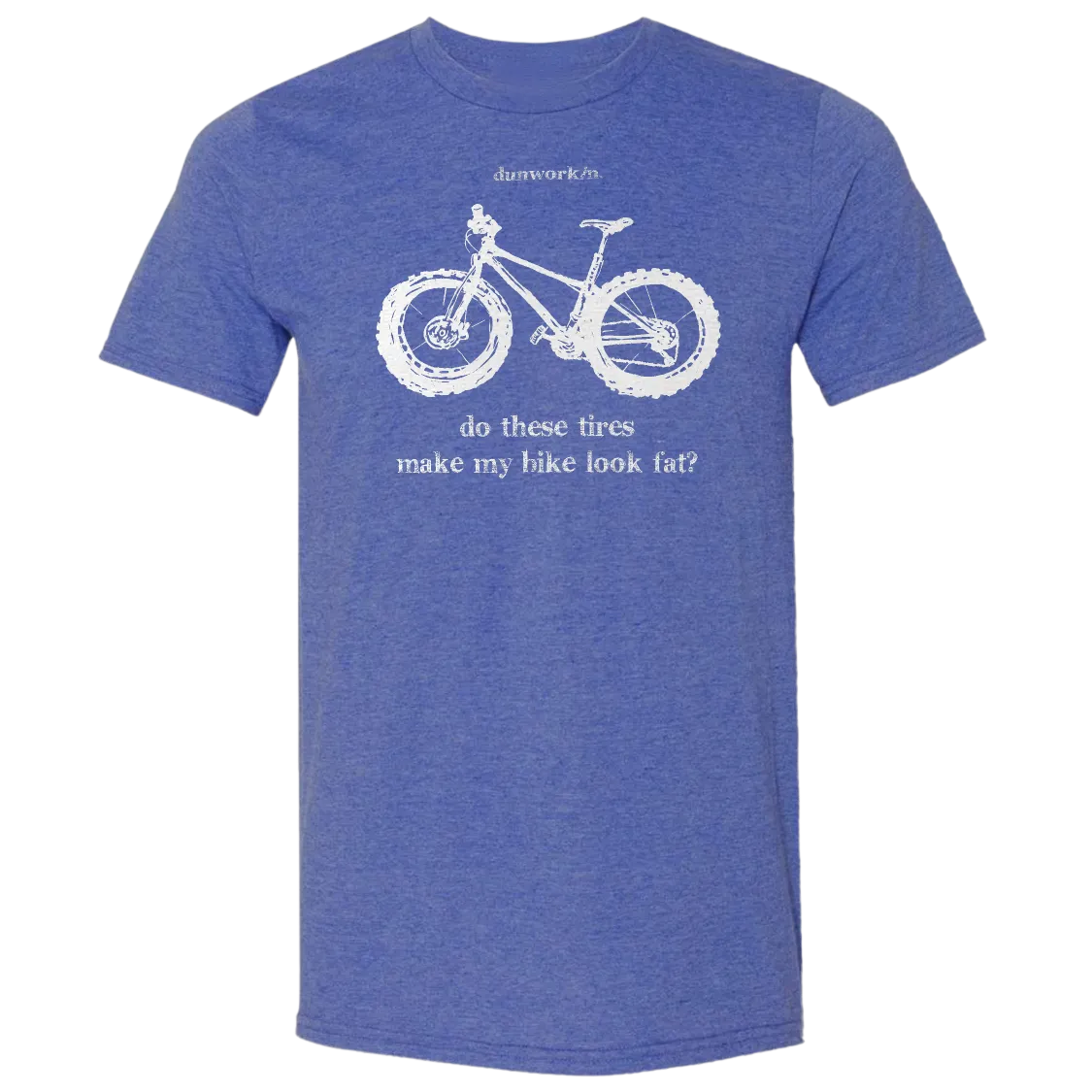 Do These Tires Make MyBike Look Fat Unisex Lightweight Cotton/Poly Blend SS Tee