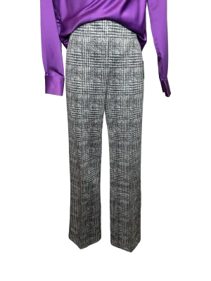 Elysse Pant Neoprene Plush Plaid