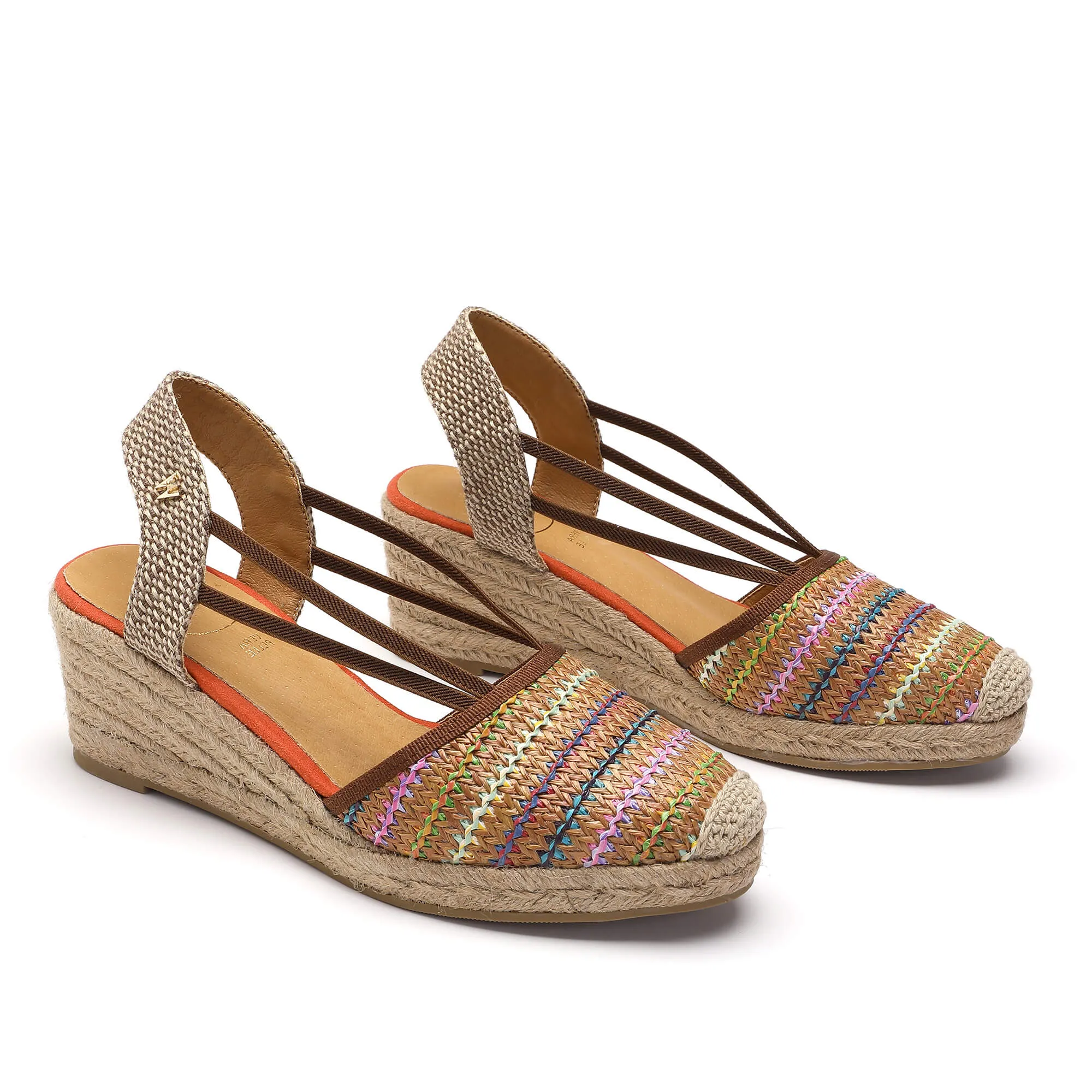 Emily Coffee Espadrille