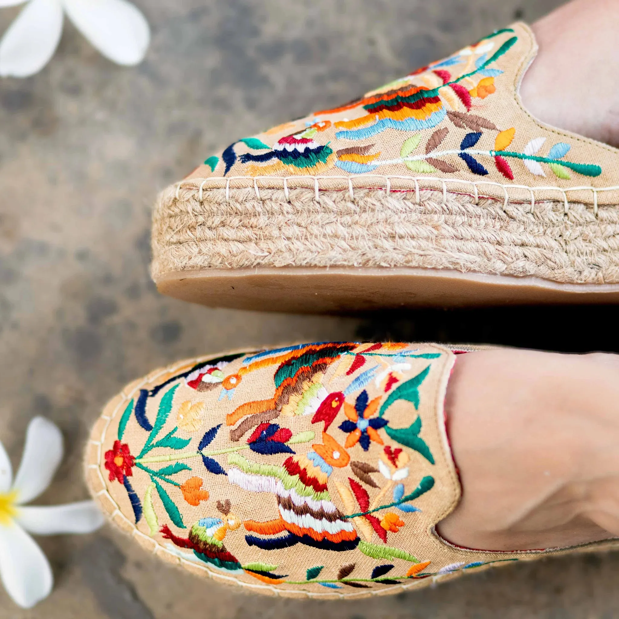 Environment-Friendly Diego Espadrilles Sand Haut Platform
