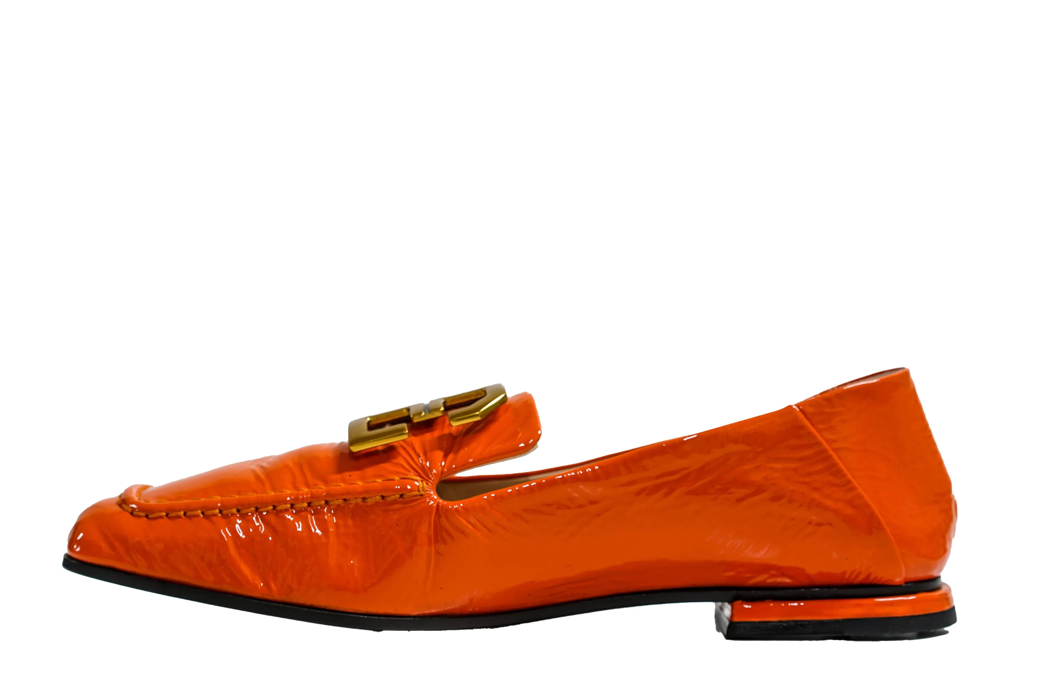 Fabi Women’s Orange Leather Loafer FD7968B 50% OFF