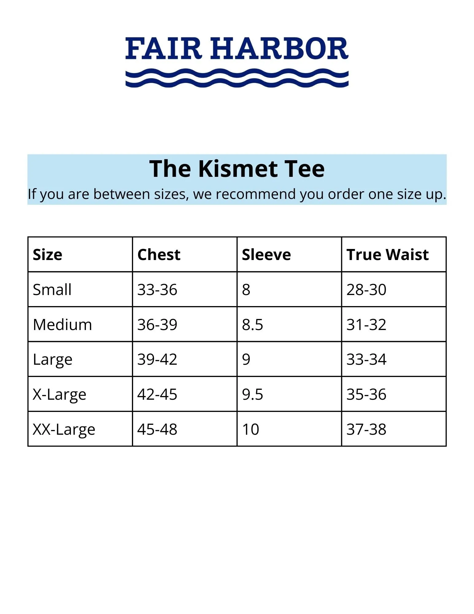 FAIR HARBOR- MEN'S THE KISMET T-SHIRT