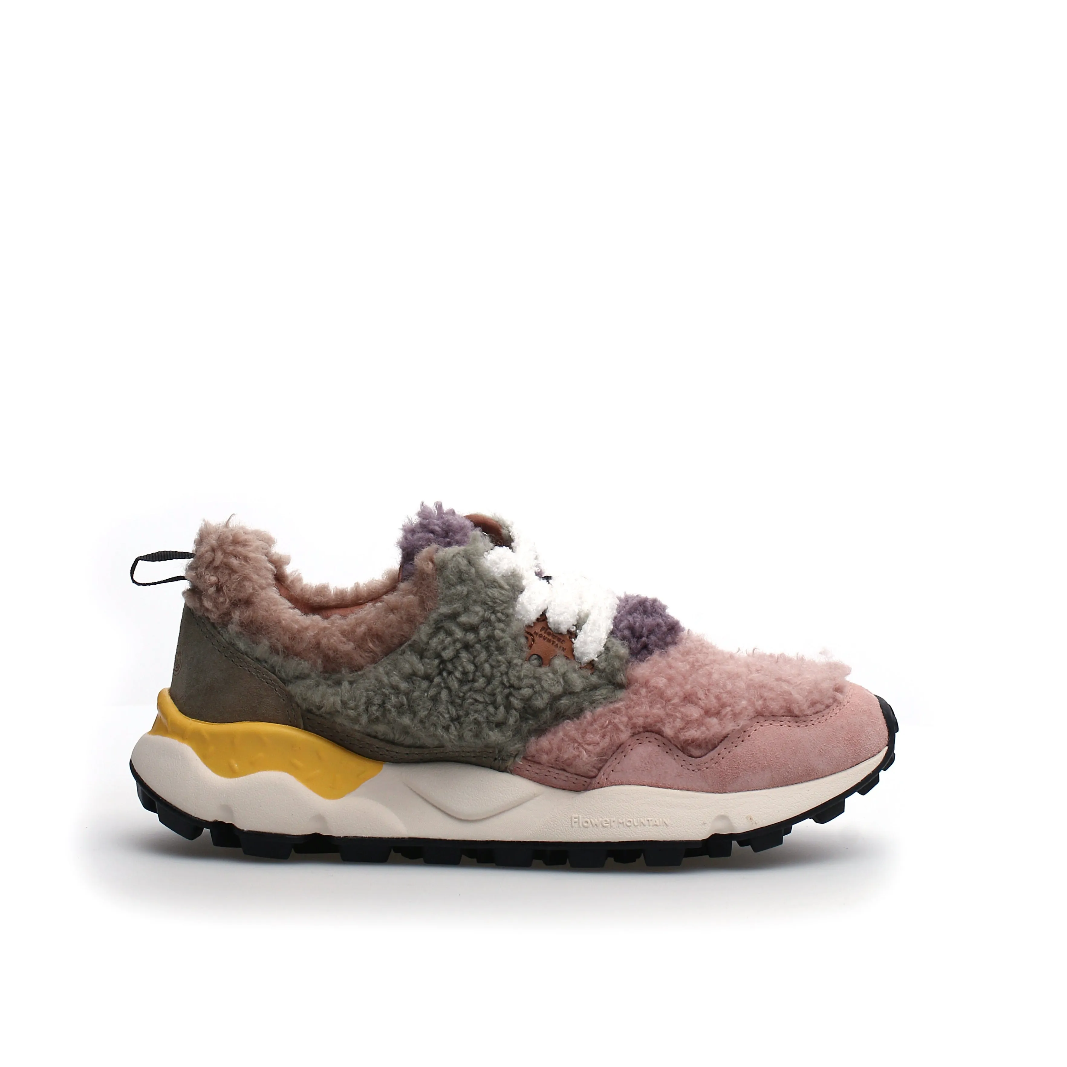 *FINAL SALE*Pampas Teddy - Pink-Army Eco Shearling||*VENTE FINALE*Pampas Peluche - Rose-Militaire en peluche écologique