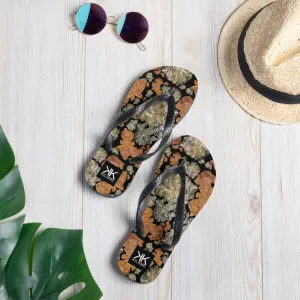 Flip-Flops 'Nude embroidery'