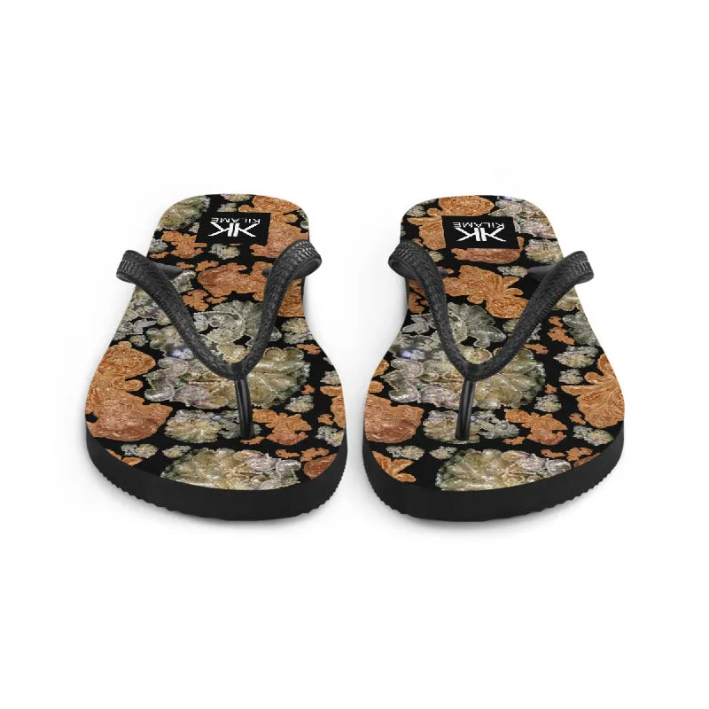 Flip-Flops 'Nude embroidery'