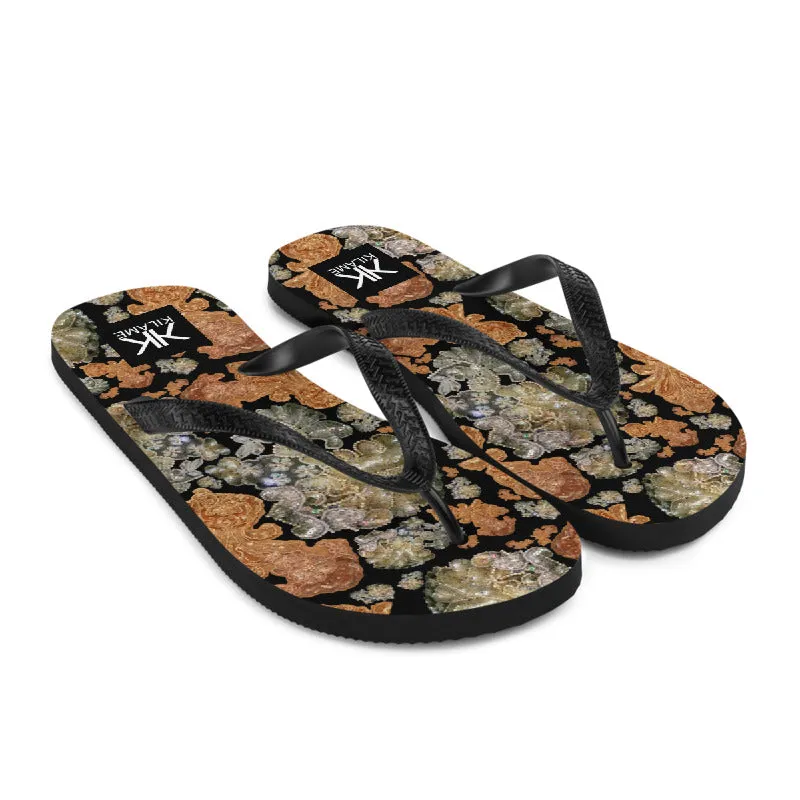 Flip-Flops 'Nude embroidery'