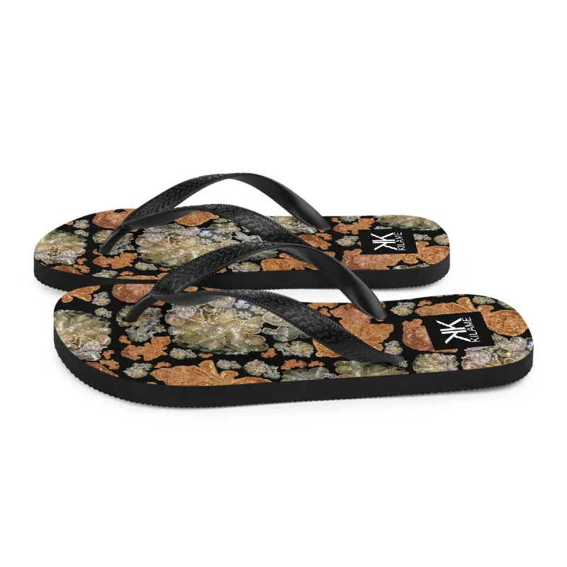 Flip-Flops 'Nude embroidery'