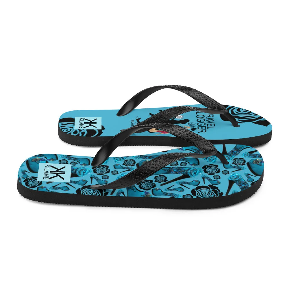 Flip-Flops 'Travel blogger'