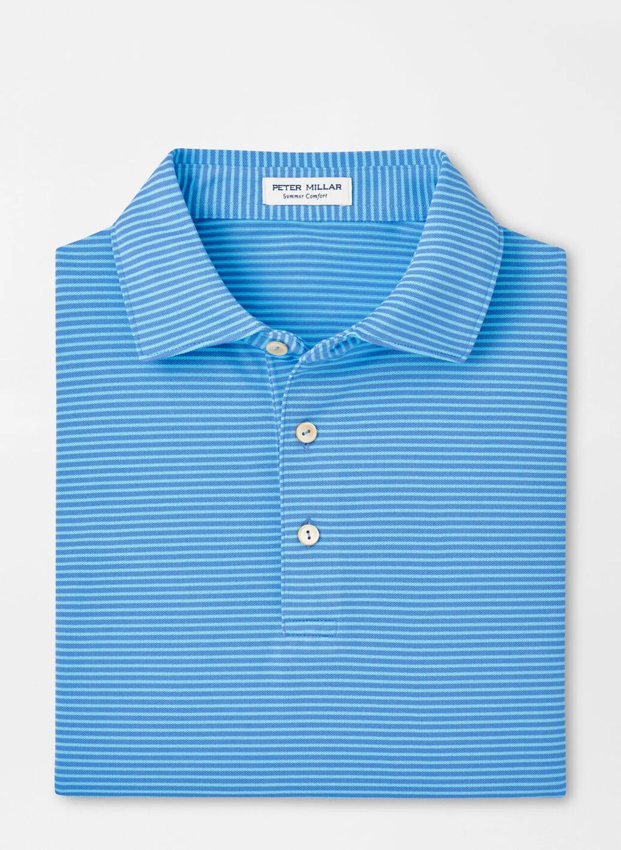 Grace Perf Mesh Polo (Blue Sea)