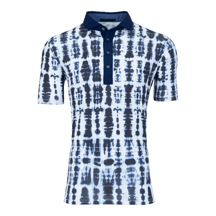 GREYSON Shibori Polo