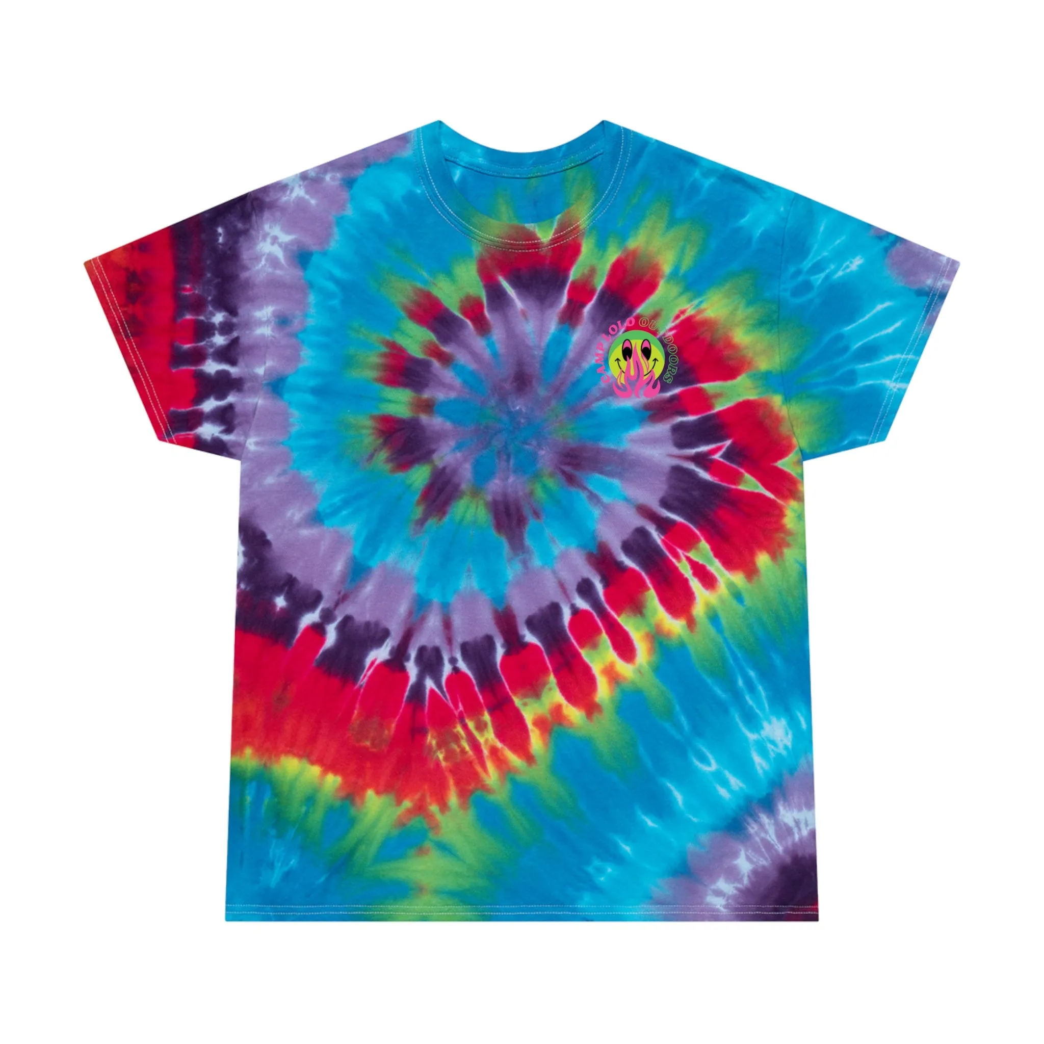 Happy Camper Tie-Dye Tee