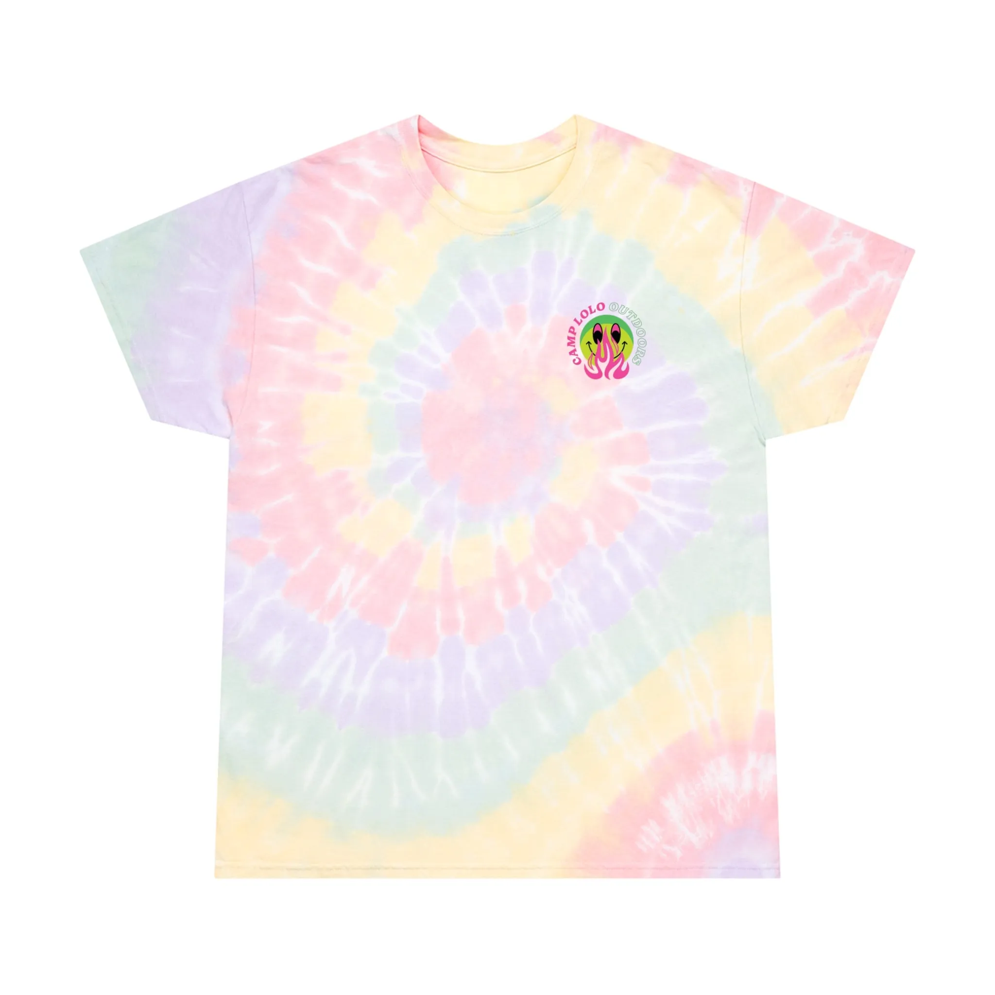Happy Camper Tie-Dye Tee