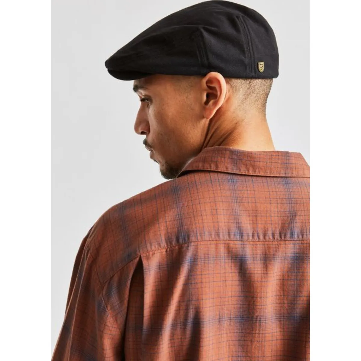 Hooligan Lightweight Snap Cap - Washed Copper/Hide