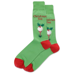 HOTSOX Men's Christmas Tee Crew Socks