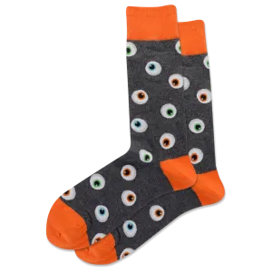 HOTSOX Men's Eyeballs Crew Socks
