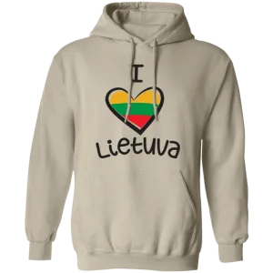 I Love Lietuva - Men/Women Unisex Comfort Pullover Hoodie