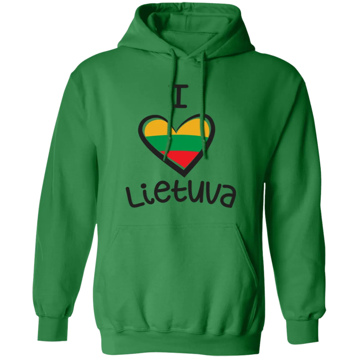 I Love Lietuva - Men/Women Unisex Comfort Pullover Hoodie