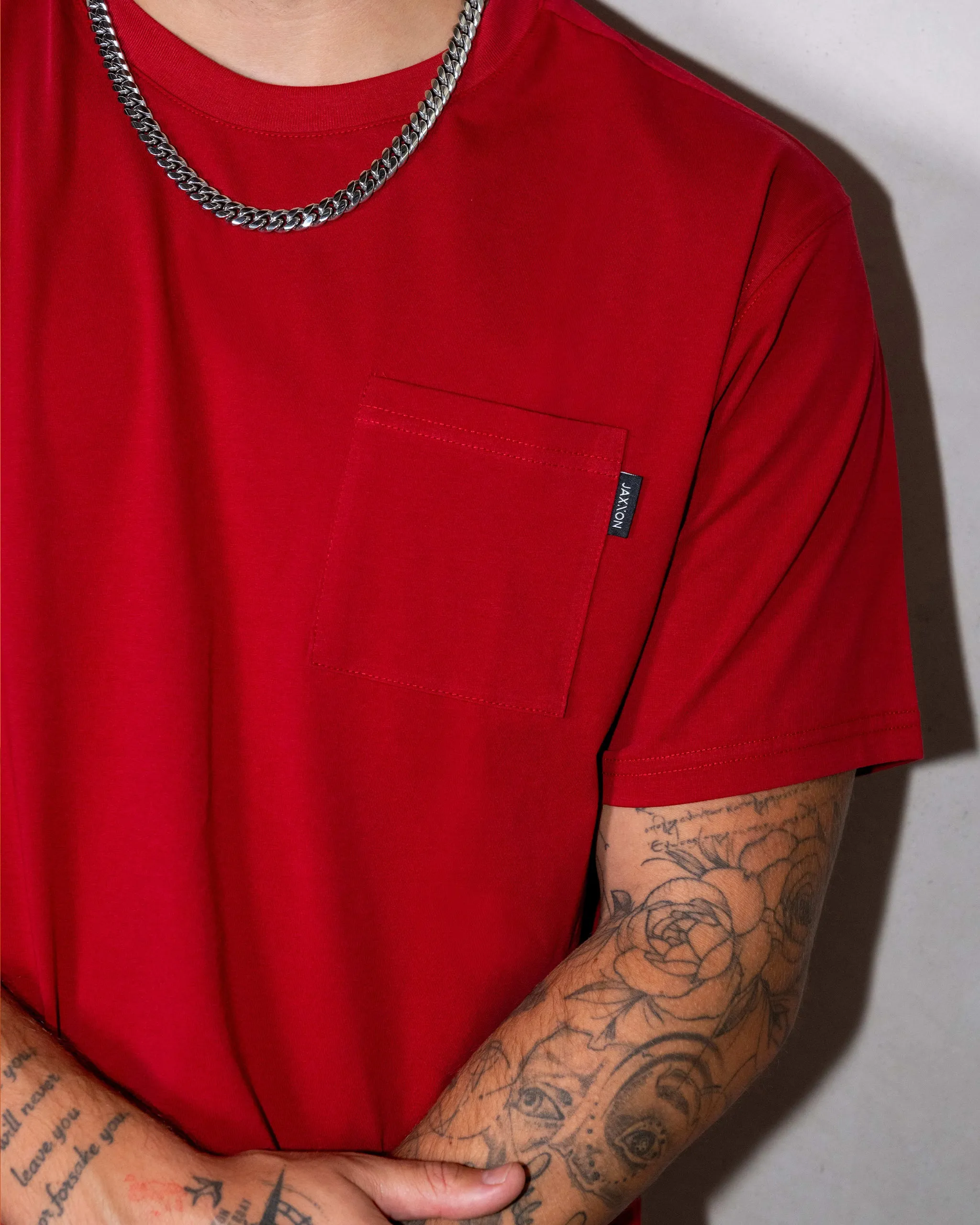 Inspiration Program Pocket Tee - Red