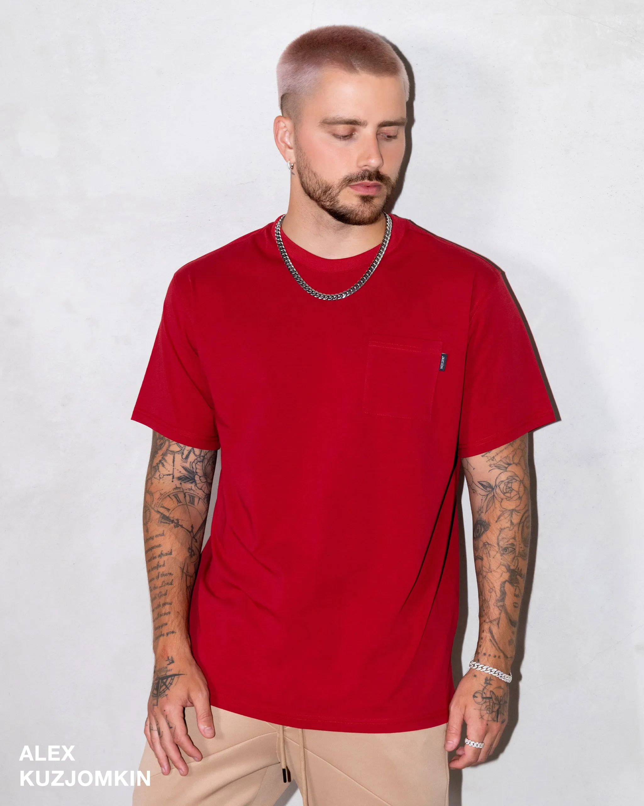 Inspiration Program Pocket Tee - Red