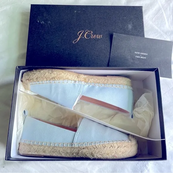 J.Crew Canvas espadrille flats