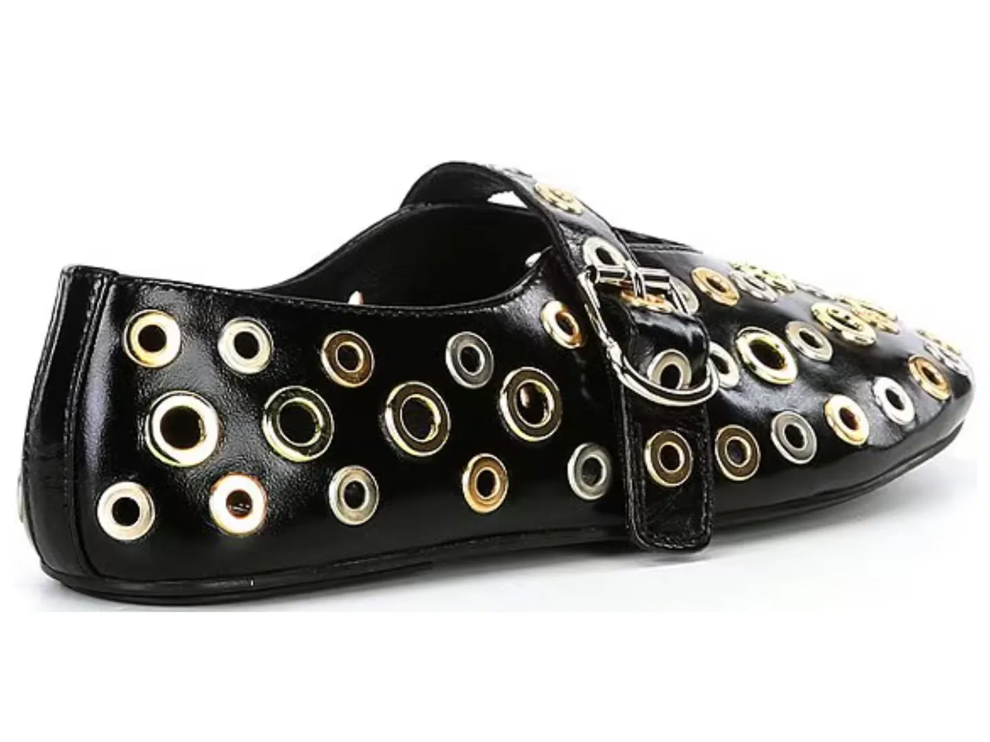 Jeffrey Campbell: Holed in Black Gold & Silver