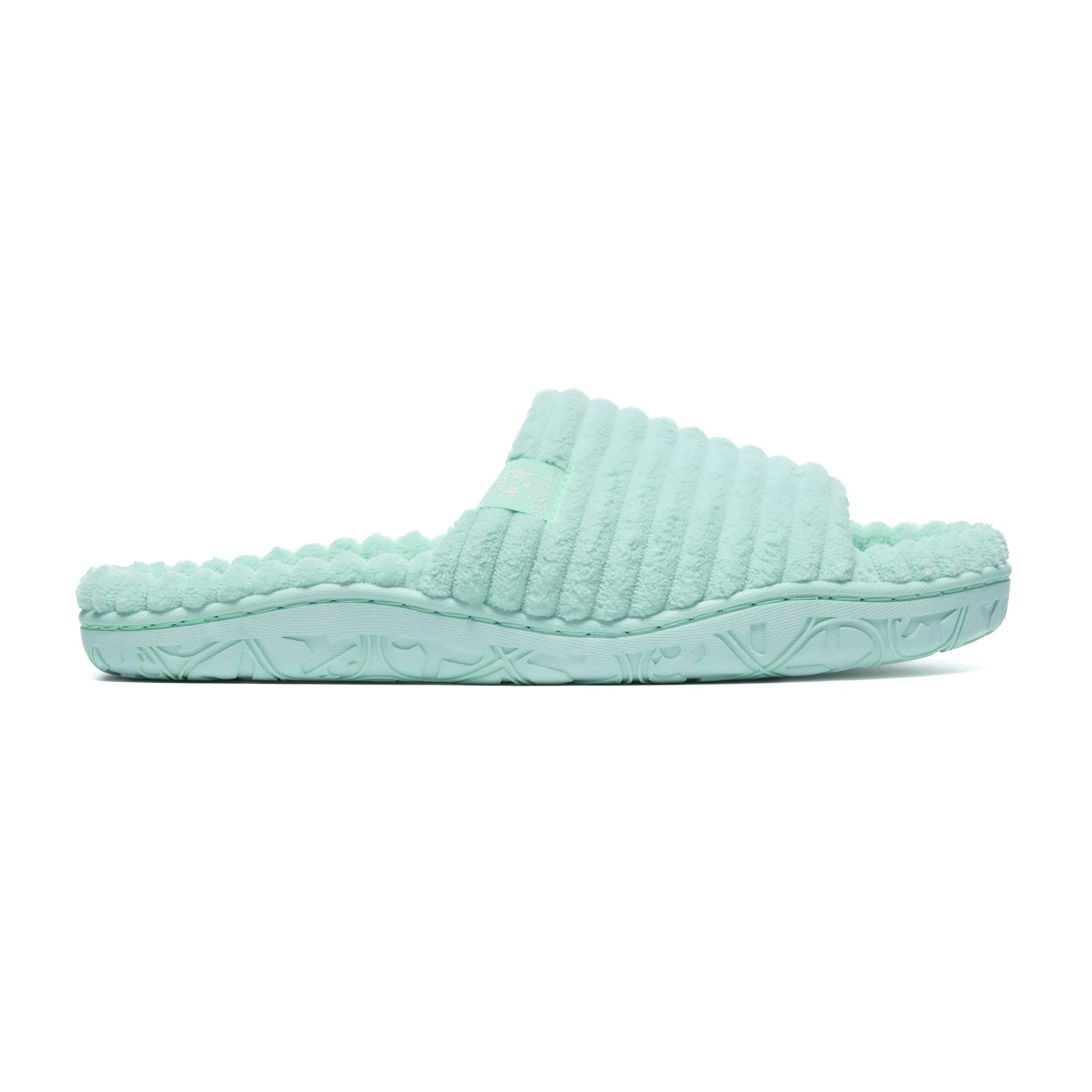 Judy - Jumbo Cord Slipper Slider - Seafoam