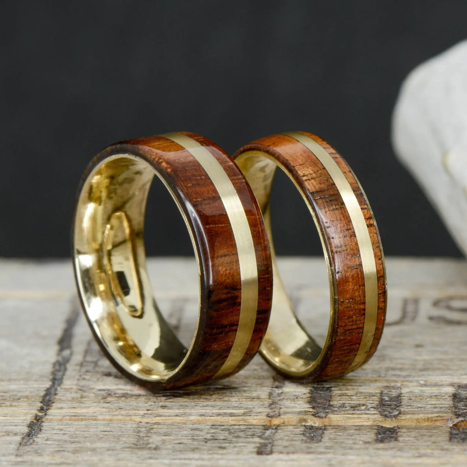Koa Wood and Metal
