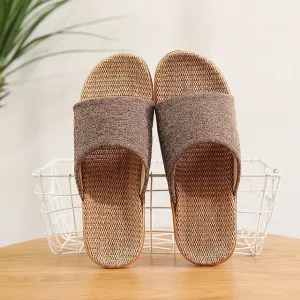 Leinen-Herrenschuhe Farblich abgestimmte Freizeit-Bodenschuhe von Elegant Steps