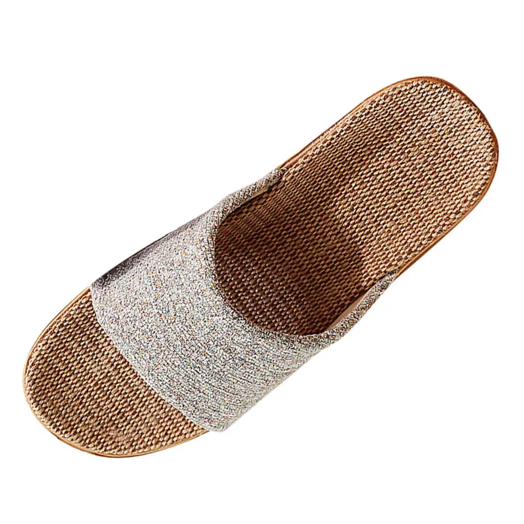 Leinen-Herrenschuhe Farblich abgestimmte Freizeit-Bodenschuhe von Elegant Steps