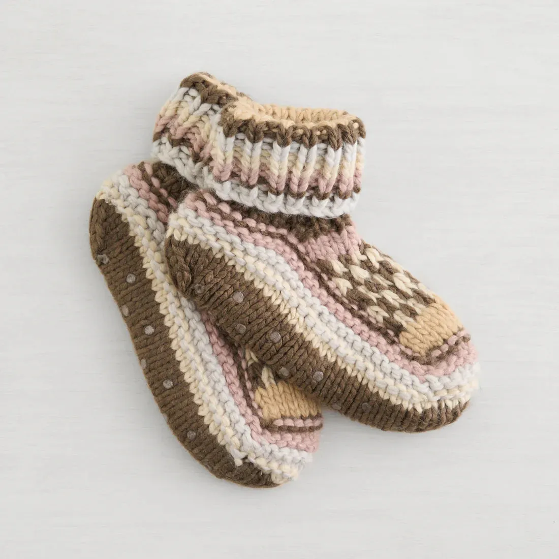 Lemon Northern Isles Knit Bootie - Mocha