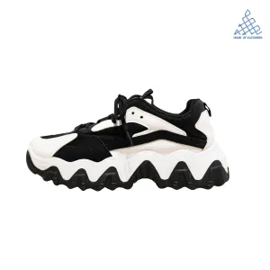 lexGlow Chunky Black & White Sneakers