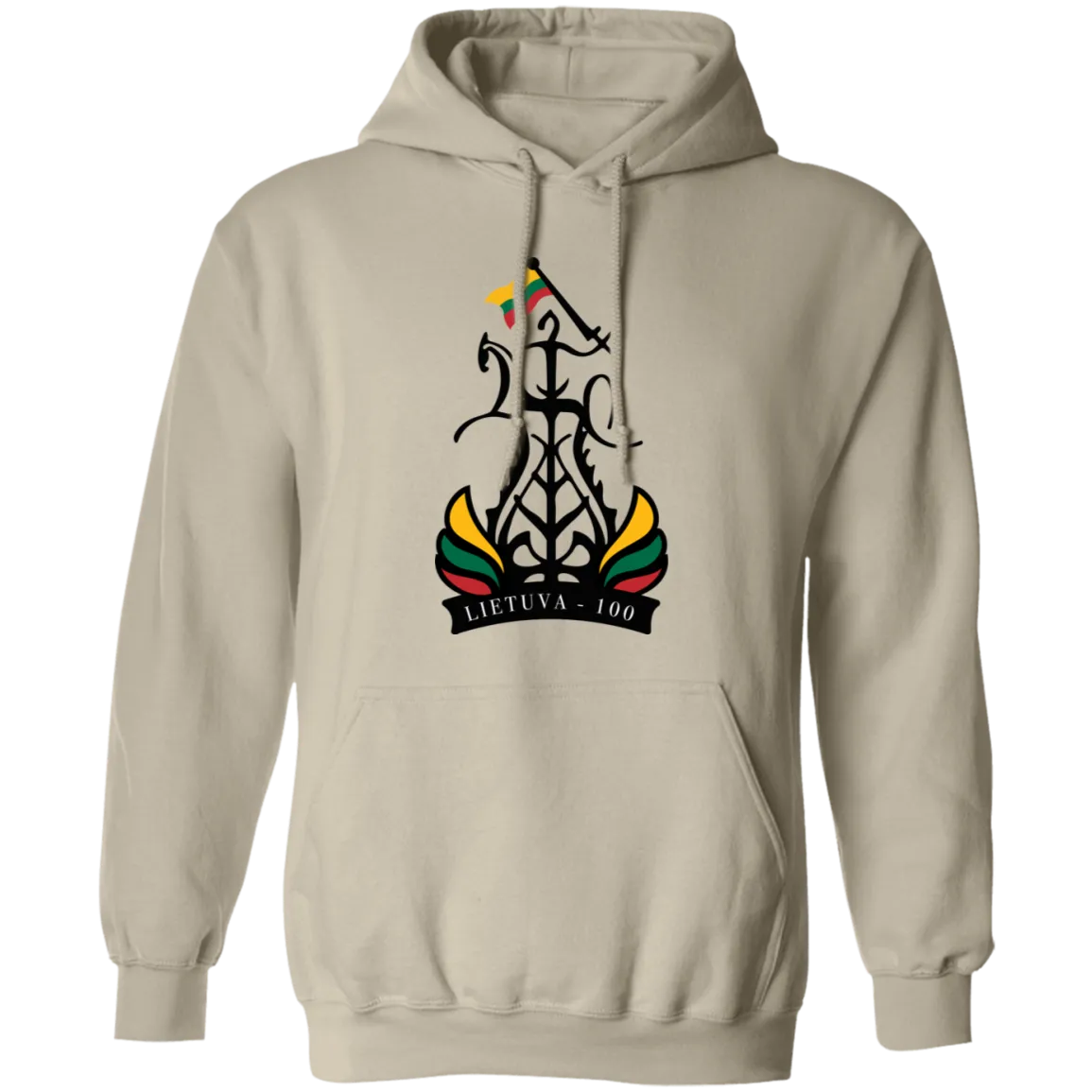 Lietuva 100 Restored - Men/Women Unisex Comfort Pullover Hoodie