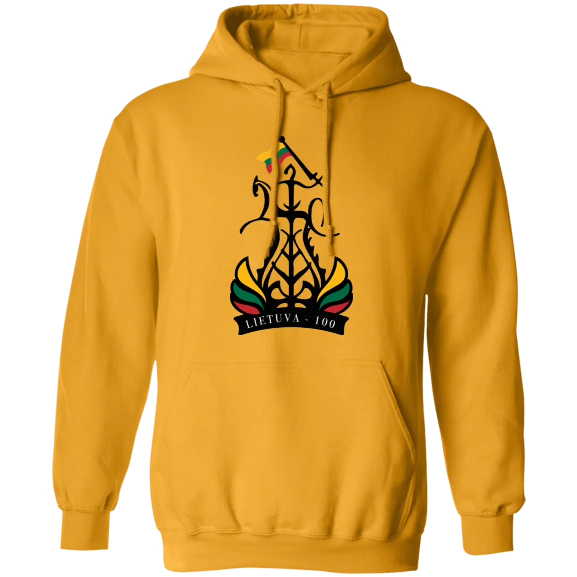 Lietuva 100 Restored - Men/Women Unisex Comfort Pullover Hoodie