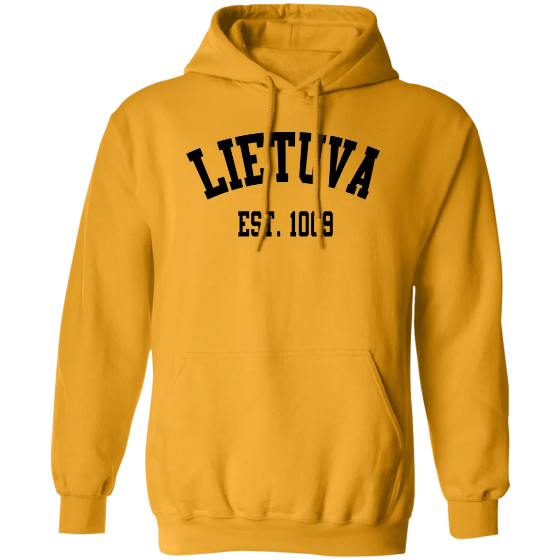 Lietuva Est. 1009 - Men/Women Unisex Comfort Pullover Hoodie