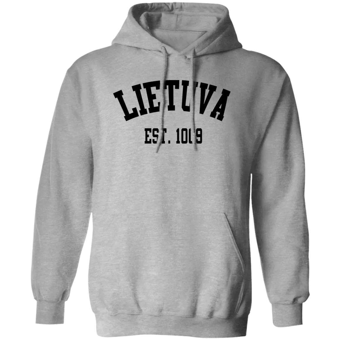 Lietuva Est. 1009 - Men/Women Unisex Comfort Pullover Hoodie