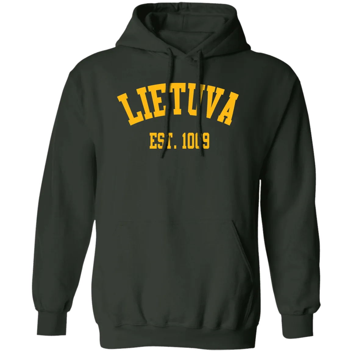 Lietuva Est. 1009 - Men/Women Unisex Comfort Pullover Hoodie