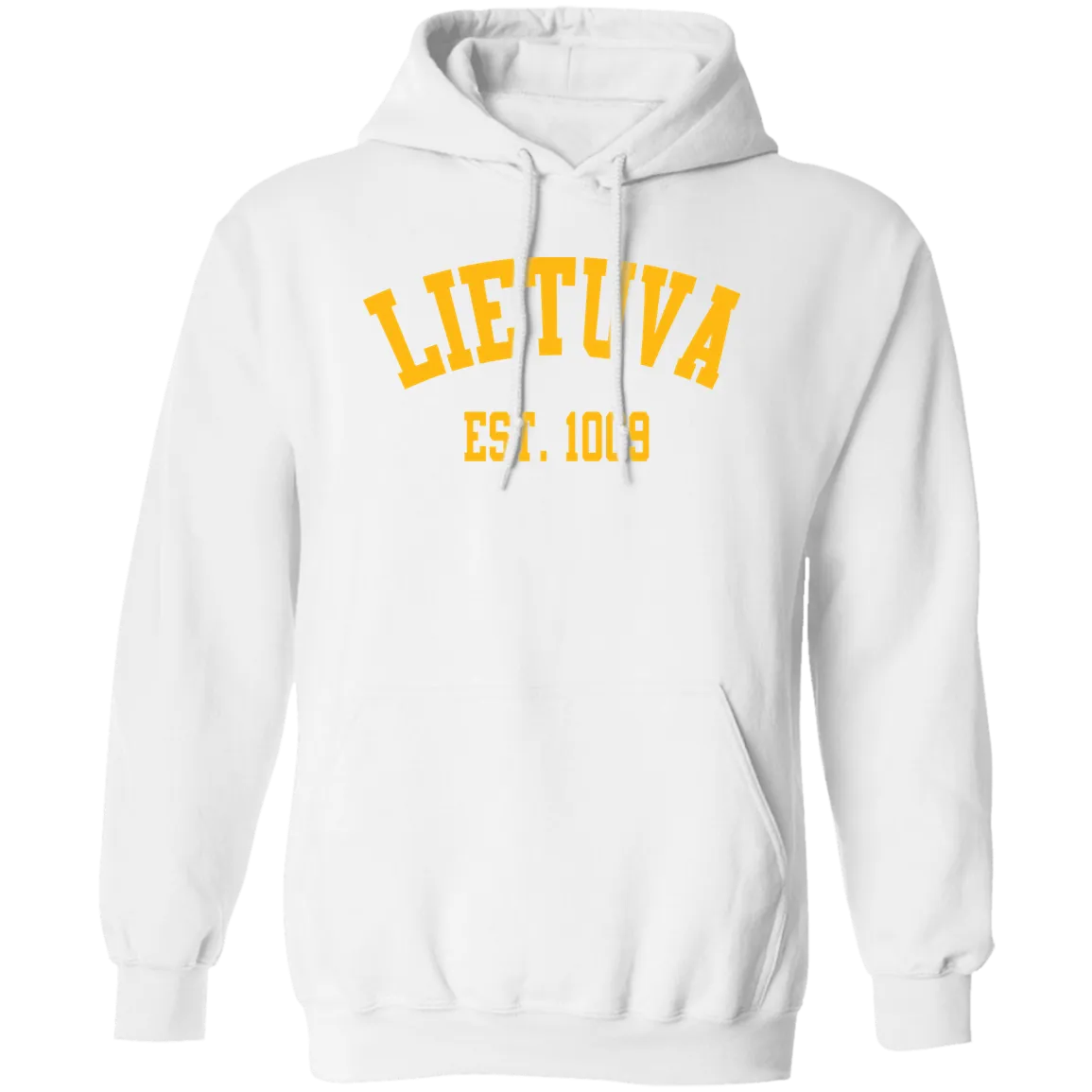 Lietuva Est. 1009 - Men/Women Unisex Comfort Pullover Hoodie