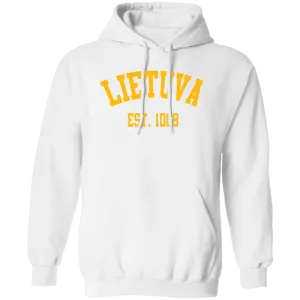 Lietuva Est. 1009 - Men/Women Unisex Comfort Pullover Hoodie