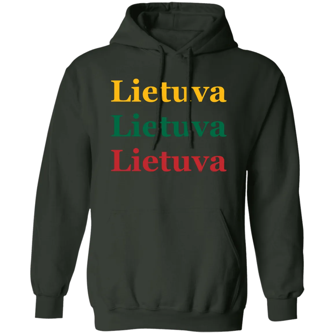 Lietuva - Men/Women Unisex Comfort Pullover Hoodie