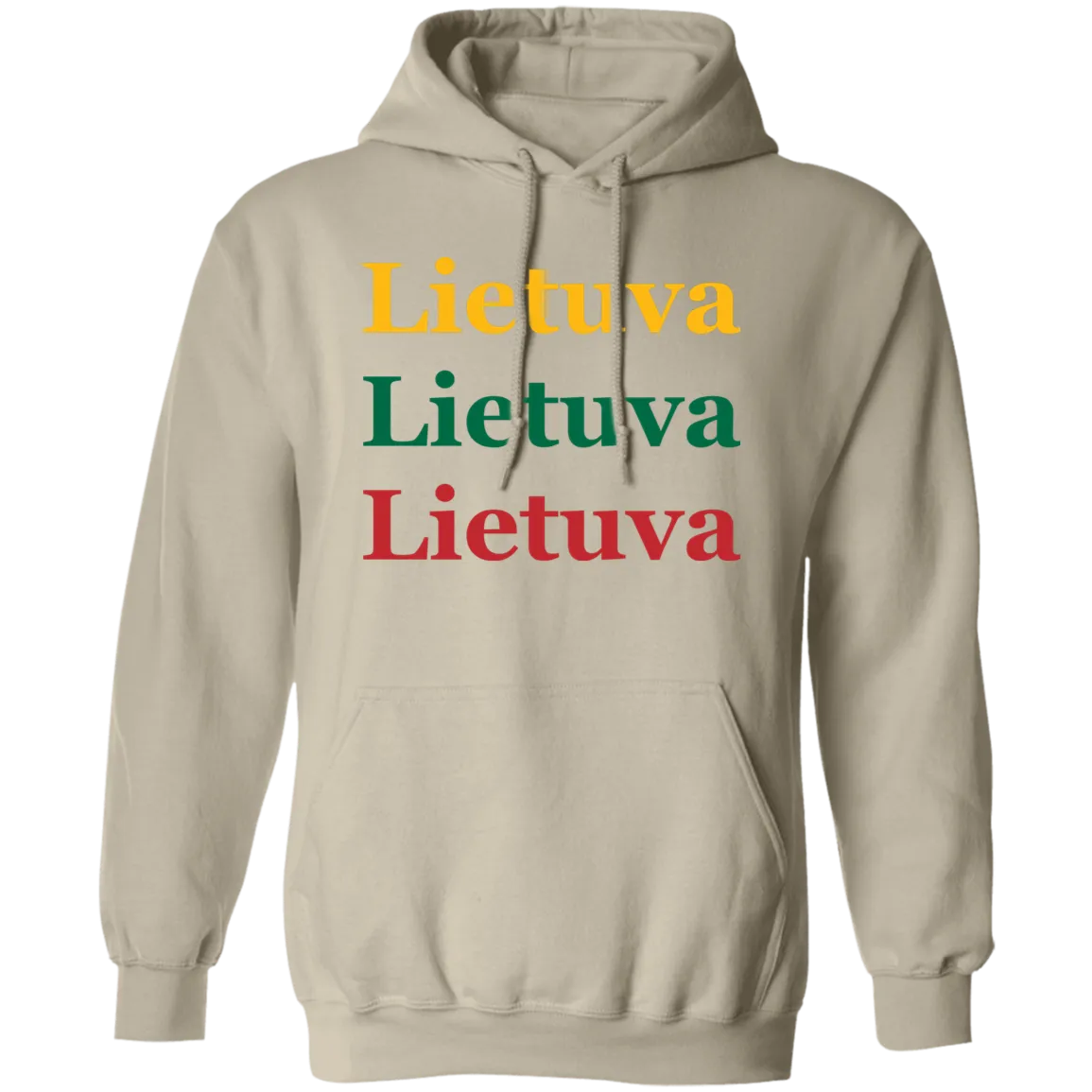 Lietuva - Men/Women Unisex Comfort Pullover Hoodie