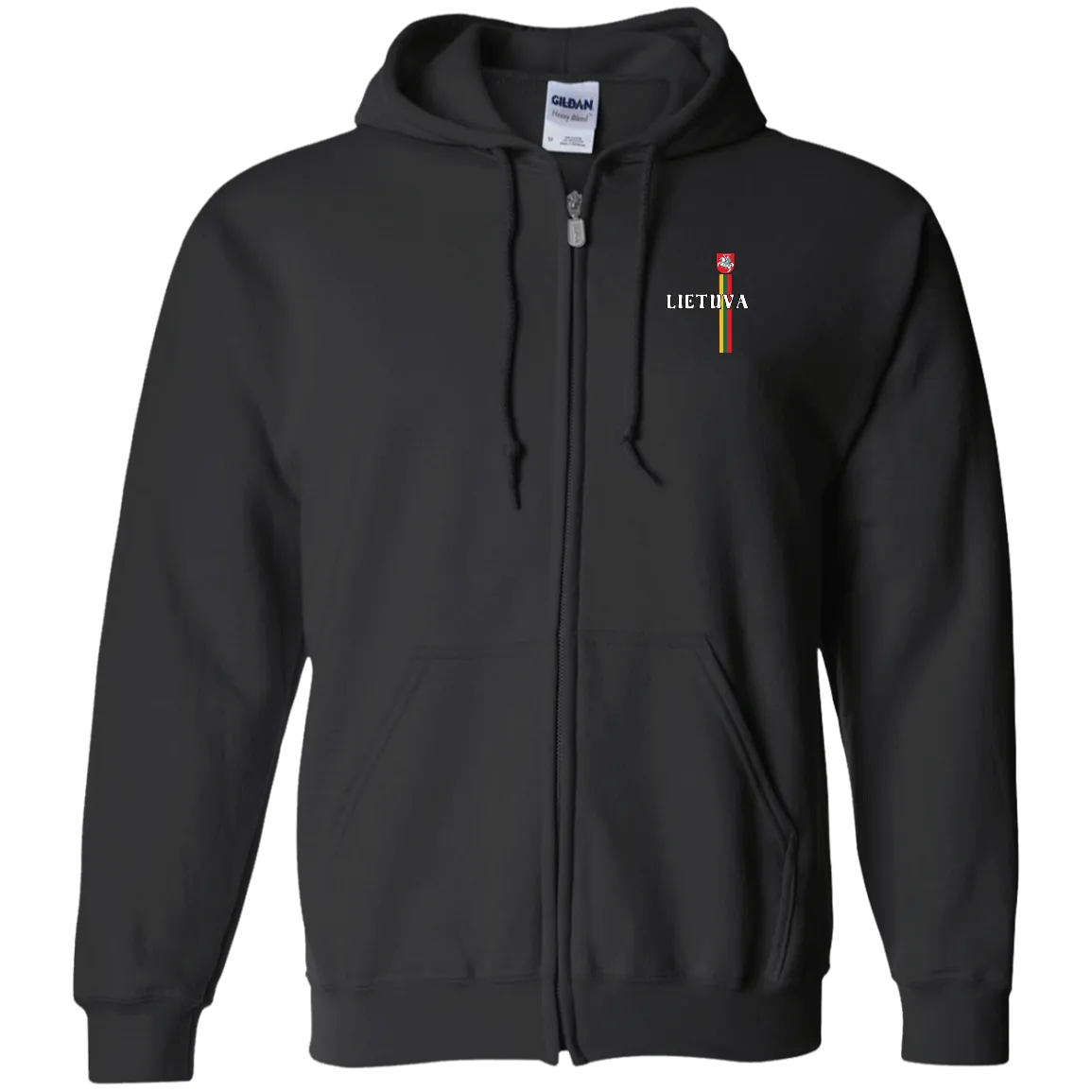 Lietuva Vytis - Men/Women Unisex Comfort Full-Zip Hoodie
