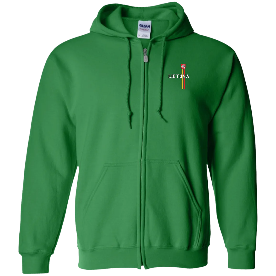 Lietuva Vytis - Men/Women Unisex Comfort Full-Zip Hoodie