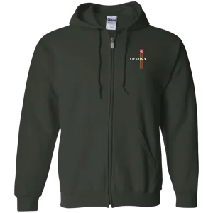 Lietuva Vytis - Men/Women Unisex Comfort Full-Zip Hoodie
