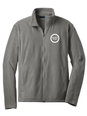 LIGHTWEIGHT Men's Full-Zip Microfleece Jacket